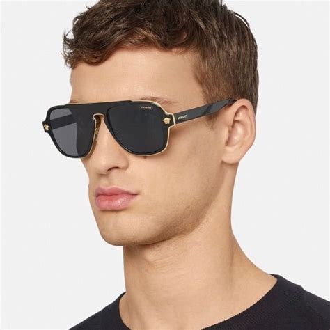 versace medusa charm|Versace VE2199 MEDUSA CHARM Square Sunglasses For Men .